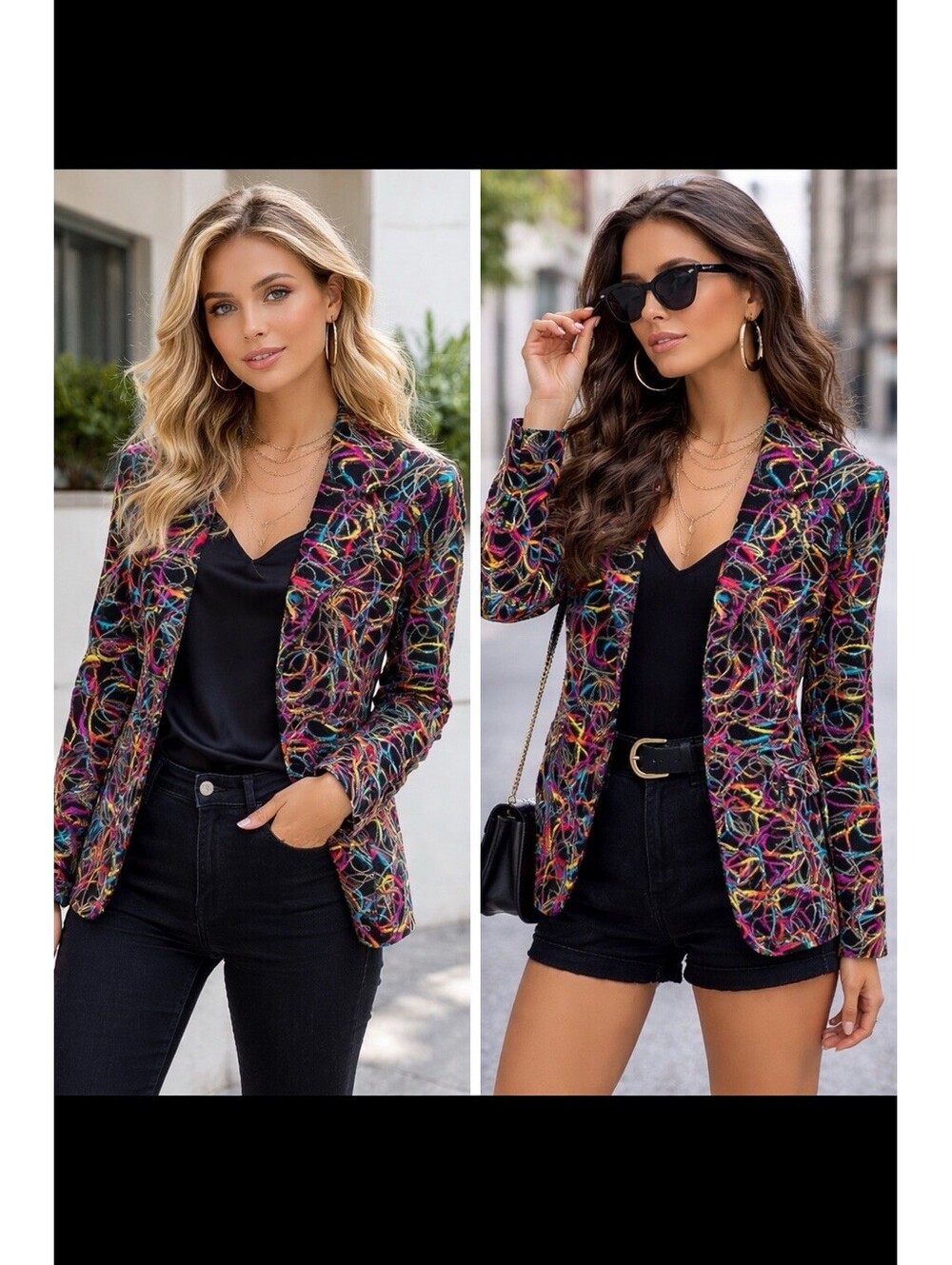 Weavz Felted Wool Cotton Embellished Blazer Jacket Womens M Artsy Art to Wear.